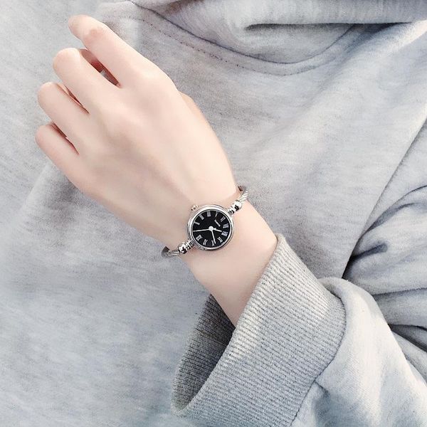 women's watches bracelet style opening simple retro art fashion quartz watch relogio feminino wristwatches, Slivery;brown
women's watches bracelet style opening simple retro art fashion quartz watch relogio feminino wristwatches, Slivery;brown