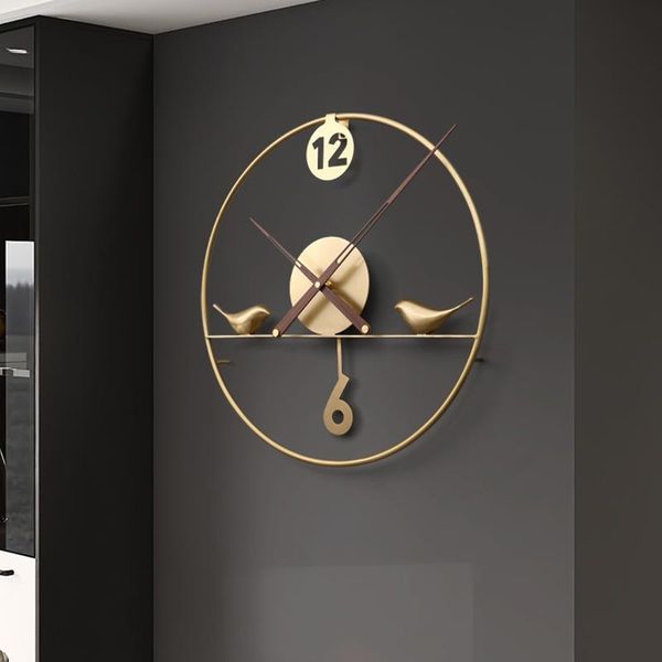 creative large wall clock metal silent watch big pure copper luxury clocks home decor living room decoration gift idea
creative large wall clock metal silent watch big pure copper luxury clocks home decor living room decoration gift idea