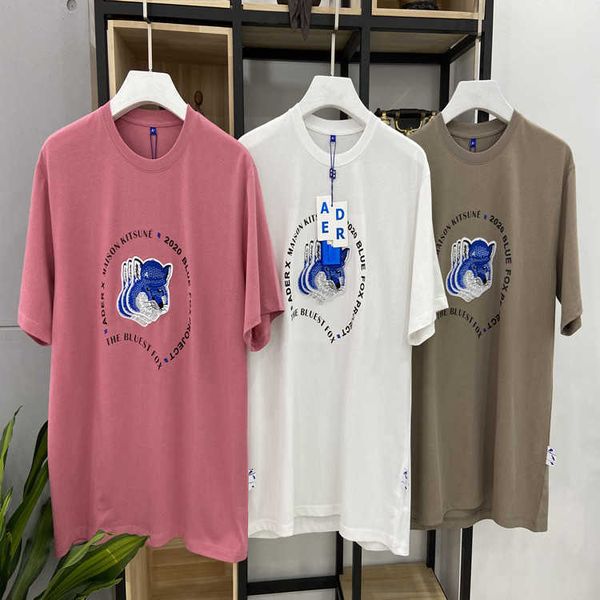 ader hanchao t-shirt men's and women's loose fitting street embroidery fox letter bear print round neck short sleeve, White;black
ader hanchao t-shirt men's and women's loose fitting street embroidery fox letter bear print round neck short sleeve, White;black