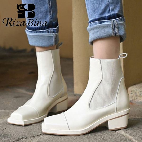 boots rizabina women ankle real leather square toe short cool fashion ladies shoes winter footwear size 34-39, Black
boots rizabina women ankle real leather square toe short cool fashion ladies shoes winter footwear size 34-39, Black