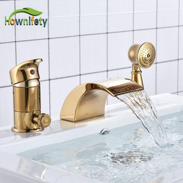 gold nickel chrome polish 3-pc bathroom faucet vessel sink deck mounted mixer tap and cold water pull out brass faucets
gold nickel chrome polish 3-pc bathroom faucet vessel sink deck mounted mixer tap and cold water pull out brass faucets