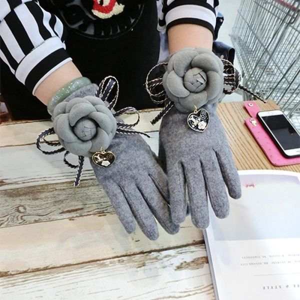 sports gloves cashmere gloves, camellia, bowknot, fur ball, ladies fashion korean version, warm touch screen winter a423, Black
sports gloves cashmere gloves, camellia, bowknot, fur ball, ladies fashion korean version, warm touch screen winter a423, Black