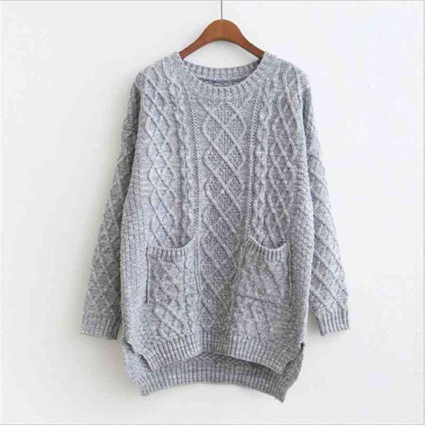 women pullover warm autumn casual style lady solid sweater o-neck 210427, White;black
women pullover warm autumn casual style lady solid sweater o-neck 210427, White;black
