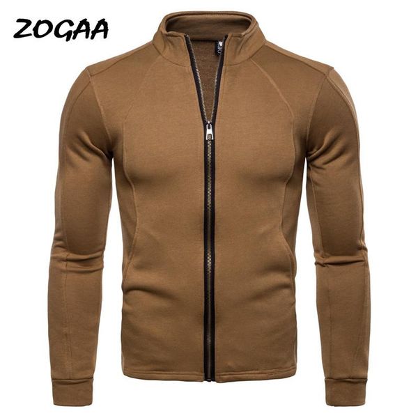 men's jackets zogaa autumn winter solid zipper coat men slim cardigan cotton bomber stand collar windbreaker, Black;brown
men's jackets zogaa autumn winter solid zipper coat men slim cardigan cotton bomber stand collar windbreaker, Black;brown