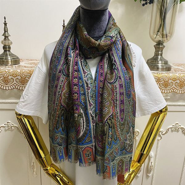 women's scarf good quality 52% silk 48% cashmerel material print flowers patterne thin and soft long scarves for women size 175cm - 65c, Blue;gray
women's scarf good quality 52% silk 48% cashmerel material print flowers patterne thin and soft long scarves for women size 175cm - 65c, Blue;gray