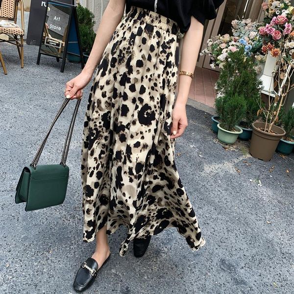 skirts women summer streetwear high fashion designers elastic waist print long, Black
skirts women summer streetwear high fashion designers elastic waist print long, Black