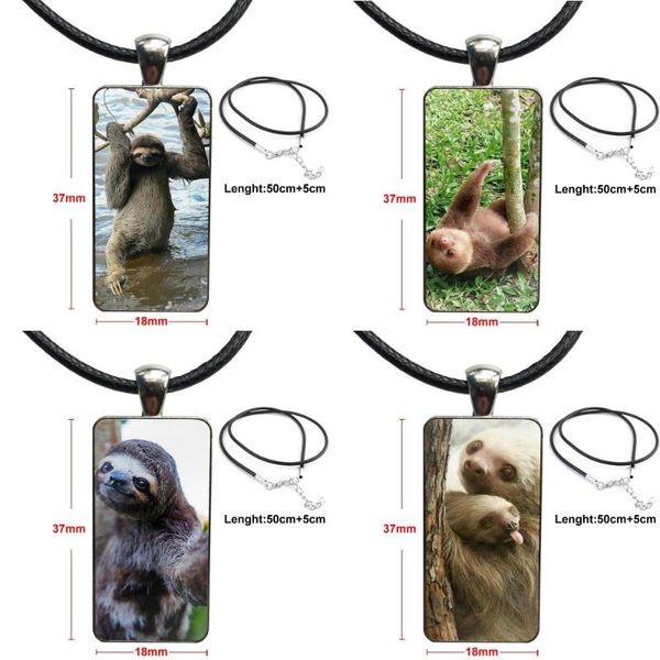 pendant necklaces animal sloth for women fashion jewelry necklace handmade rectangle shape choker multi designs, Silver
pendant necklaces animal sloth for women fashion jewelry necklace handmade rectangle shape choker multi designs, Silver