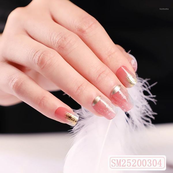 24pcs oval pink false nails blue blooming nail tip extension korean bronzing sweet press on glue wearing art1, Red;gold
24pcs oval pink false nails blue blooming nail tip extension korean bronzing sweet press on glue wearing art1, Red;gold
