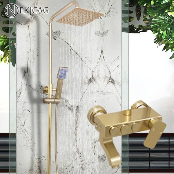 gold/black gold bathroom faucets 8" square rain shower faucet wall mount space aluminum 3-way swivel tub spout mixer taps sets
gold/black gold bathroom faucets 8" square rain shower faucet wall mount space aluminum 3-way swivel tub spout mixer taps sets