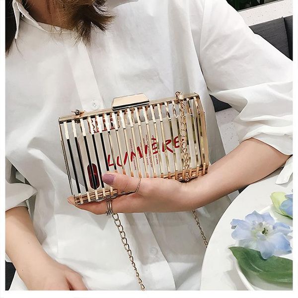 evening bags 2021 unique design metal hollow fashion women's clutch bag ladies chain shoulder crossbody messenger party frame
evening bags 2021 unique design metal hollow fashion women's clutch bag ladies chain shoulder crossbody messenger party frame
