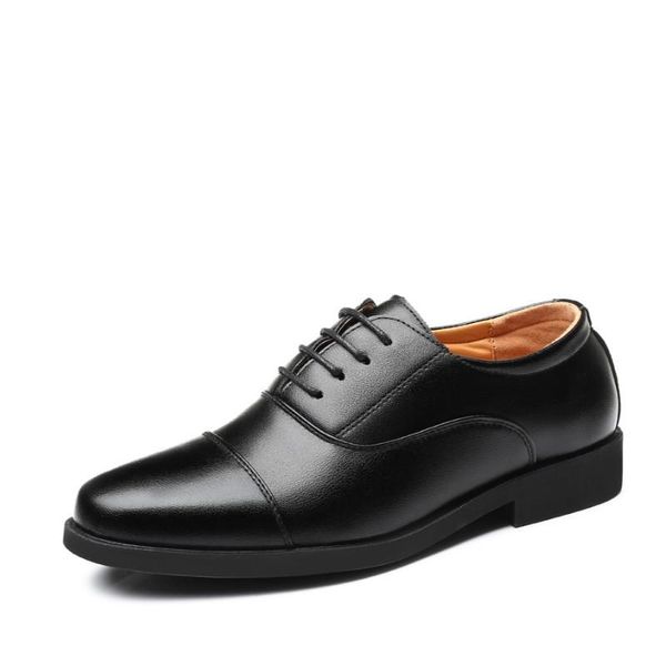 men's shoes mans footwear patent leather male comfortable breathable classic formal business men flat dress, Black
men's shoes mans footwear patent leather male comfortable breathable classic formal business men flat dress, Black