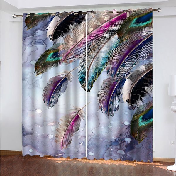 fashion colorful feathers pattern 3d curtain custom bedroom living room marriage decor thickening blackout fabric
fashion colorful feathers pattern 3d curtain custom bedroom living room marriage decor thickening blackout fabric