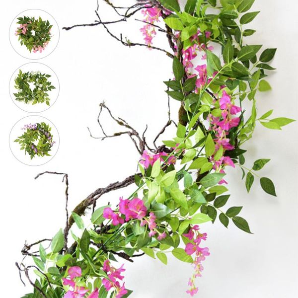 decorative flowers & wreaths artificial wisteria vine garland plant foliage trailing wedding arch decoration for air conditioning duct
decorative flowers & wreaths artificial wisteria vine garland plant foliage trailing wedding arch decoration for air conditioning duct