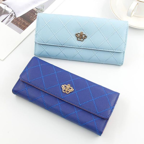 wallets women's wallet purses handbag pu leather long hasp cosmetic bag money coin pocket card holder female purse, Red;black
wallets women's wallet purses handbag pu leather long hasp cosmetic bag money coin pocket card holder female purse, Red;black