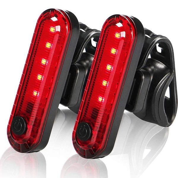 rear bike lights, usb rechargeable tail lights(2 pack), ultra bright, cycling safety,cycling equipment lights
rear bike lights, usb rechargeable tail lights(2 pack), ultra bright, cycling safety,cycling equipment lights
