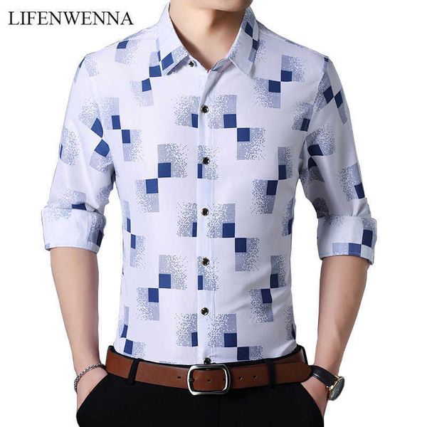 lifenwenna plaid shirts men fashion autumn button down long sleeve casual social shirt business office plus size 7xl 210528, White;black
lifenwenna plaid shirts men fashion autumn button down long sleeve casual social shirt business office plus size 7xl 210528, White;black