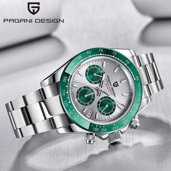 wristwatches pagani design fashion diving men quartz watch sports stainless steel 100m waterproof chronograph men's relogio masculino, Slivery;brown
wristwatches pagani design fashion diving men quartz watch sports stainless steel 100m waterproof chronograph men's relogio masculino, Slivery;brown