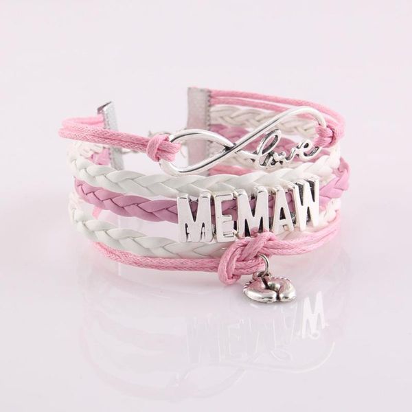 charm bracelets little minglou 5 styles infinity love memaw bracelet heart feet leather wrap & bangles for women jewelry1, Golden;silver
charm bracelets little minglou 5 styles infinity love memaw bracelet heart feet leather wrap & bangles for women jewelry1, Golden;silver