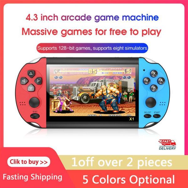 portable game players 4.3-inch handheld nostalgic classic dual-shake video console with 10000 games for child gift
portable game players 4.3-inch handheld nostalgic classic dual-shake video console with 10000 games for child gift