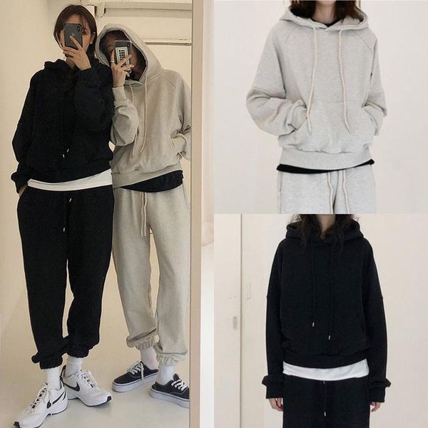 women's hoodies & sweatshirts suit , female hooded 2021 autumn and winter korean -style loose slimming student sports casual two - piec, Black
women's hoodies & sweatshirts suit , female hooded 2021 autumn and winter korean -style loose slimming student sports casual two - piec, Black