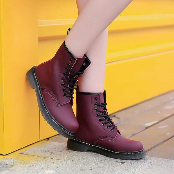 boots fashion leisure ankle women round toe low flat with punk motorcycle sewing solid spring autumm lace up shoes, Black
boots fashion leisure ankle women round toe low flat with punk motorcycle sewing solid spring autumm lace up shoes, Black