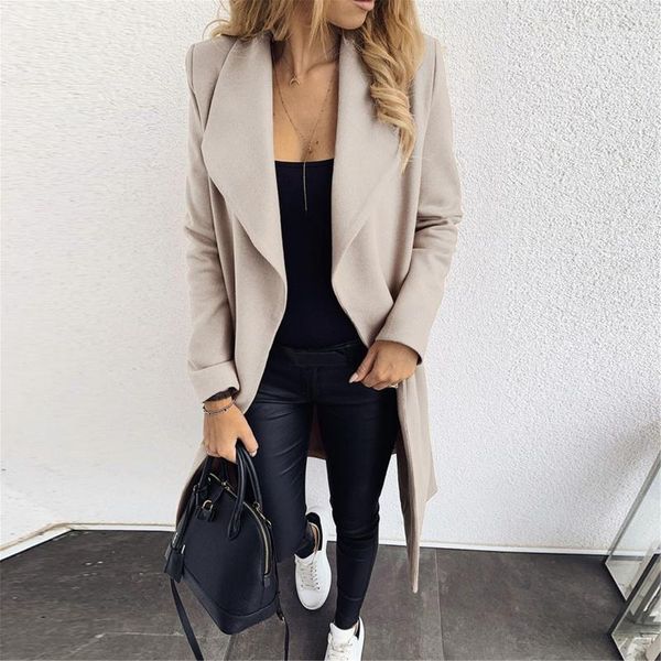 women's wool & blends fashion british style woman coat long sleeve hairy open front short cardigan suit jacket solid sobretudo feminino, Black
women's wool & blends fashion british style woman coat long sleeve hairy open front short cardigan suit jacket solid sobretudo feminino, Black