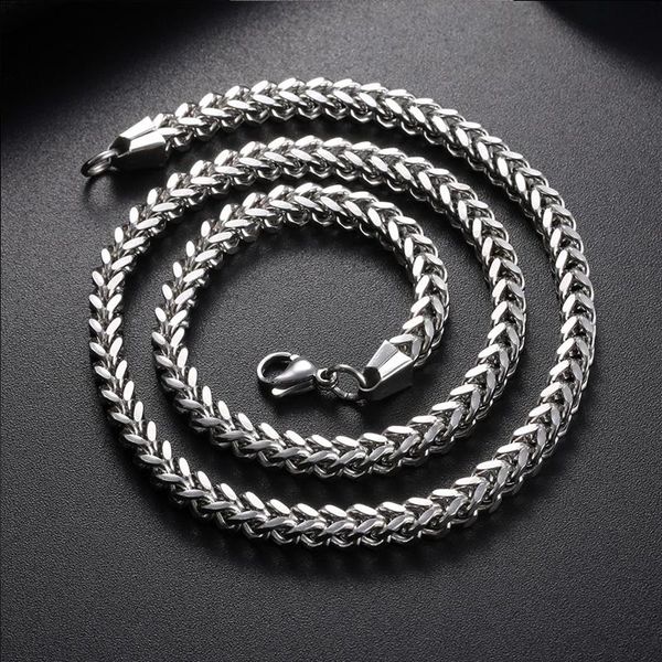 chains necklace men stainless steel fashion chain black gold women hip hop jewelry on the neck male accessories, Silver
chains necklace men stainless steel fashion chain black gold women hip hop jewelry on the neck male accessories, Silver