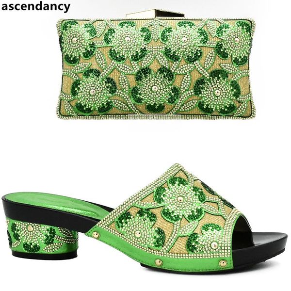 dress shoes latest green color nigerian party shoe and bag sets decorated with rhinestone african matching bags italian in women, Black
dress shoes latest green color nigerian party shoe and bag sets decorated with rhinestone african matching bags italian in women, Black