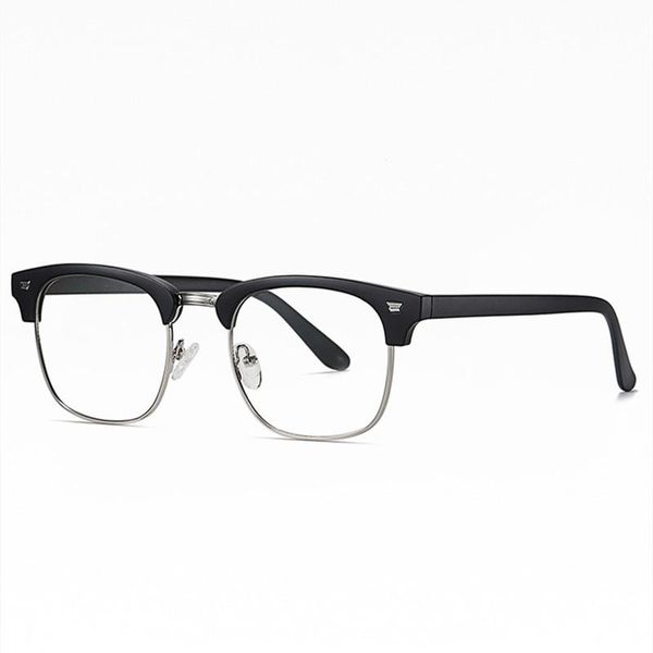 fashion sunglasses frames discoloration blue light proof eyeglasses men's simple fashionable spectacle frame ladies retro trend myopia, Black
fashion sunglasses frames discoloration blue light proof eyeglasses men's simple fashionable spectacle frame ladies retro trend myopia, Black