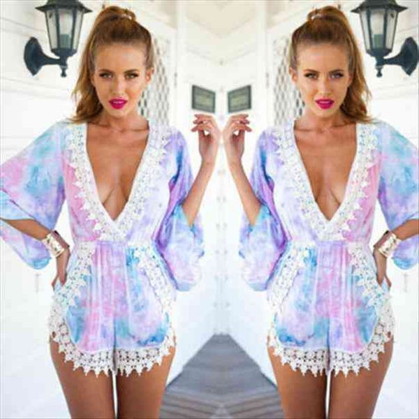 Sexy Women Jumpsuits Summer Casual Boho Floral Bodysuit Romper Playsuit Outfit Short Beach Sunsuit, Black;white
Sexy Women Jumpsuits Summer Casual Boho Floral Bodysuit Romper Playsuit Outfit Short Beach Sunsuit, Black;white