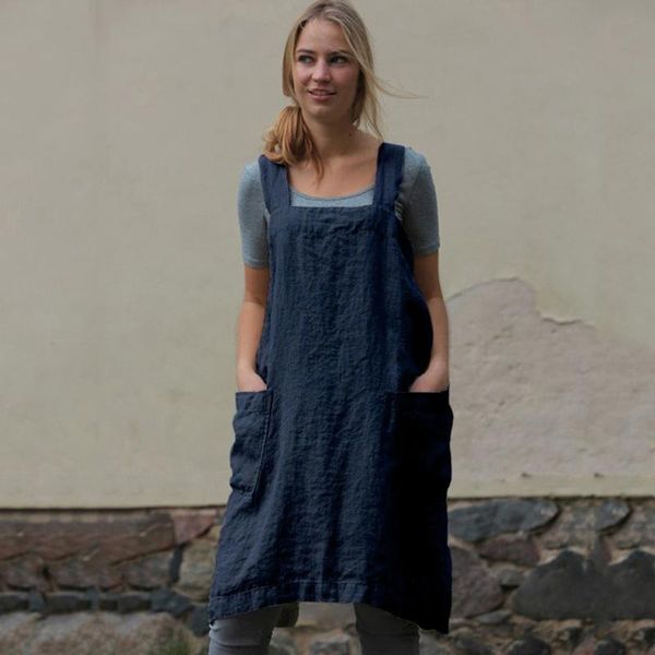 casual dresses women solid dress pocket cotton square neck apron garden work pinafore midi vestiti donna estate #g1, Black;gray
casual dresses women solid dress pocket cotton square neck apron garden work pinafore midi vestiti donna estate #g1, Black;gray