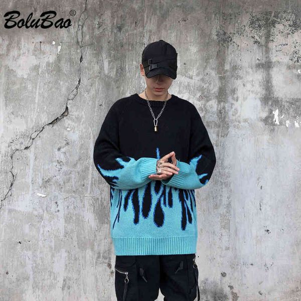 bolubao sweater men streetwear retro flame pattern hip hop autumn o-neck oversize couple casual men's sweaters 210518, White;black
bolubao sweater men streetwear retro flame pattern hip hop autumn o-neck oversize couple casual men's sweaters 210518, White;black
