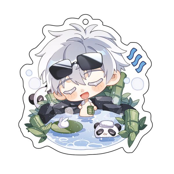 jujutsu kaisen spa anime key chain acrylic cute funny pendant cartoon gojo satoru transparent acrylic key rings jewelry chaveiro, Slivery;golden
jujutsu kaisen spa anime key chain acrylic cute funny pendant cartoon gojo satoru transparent acrylic key rings jewelry chaveiro, Slivery;golden