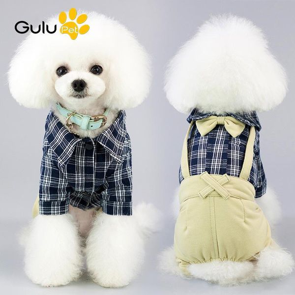 dog apparel pet clothes spring summer plaid shirt rompers fashion puppy gentleman costume bowknot overalls
dog apparel pet clothes spring summer plaid shirt rompers fashion puppy gentleman costume bowknot overalls