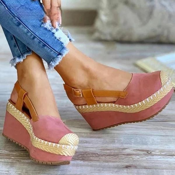 sandals 2021 summer straw wedges women platform shoes weave high heels gladiator casual sandalias mujer, Black
sandals 2021 summer straw wedges women platform shoes weave high heels gladiator casual sandalias mujer, Black