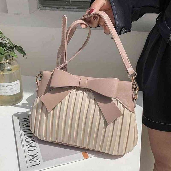 shopping bags fashion bow sac a main designer stripe pleated shoulder crossbody bag summer new leather purses and handbags luxury brand22030
shopping bags fashion bow sac a main designer stripe pleated shoulder crossbody bag summer new leather purses and handbags luxury brand22030