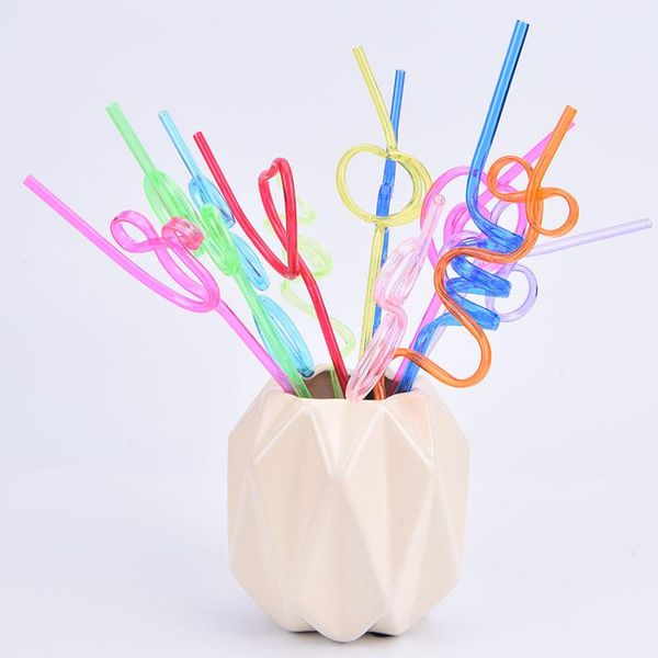 drinking straws 5pcs/set creative colorful curly loop plastic for birthday party bar decorative disposable
drinking straws 5pcs/set creative colorful curly loop plastic for birthday party bar decorative disposable