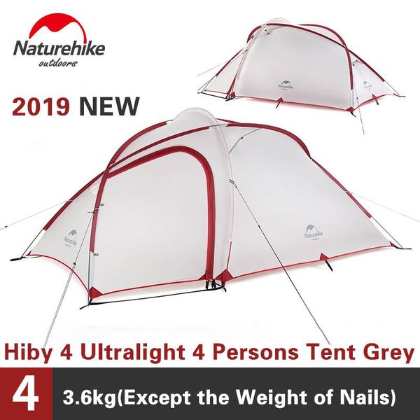 naturehike tent 2021 hiby series camping 20d silicone fabric outdoor 3-4 persons ultra-light 4 season family tents and shelters
naturehike tent 2021 hiby series camping 20d silicone fabric outdoor 3-4 persons ultra-light 4 season family tents and shelters