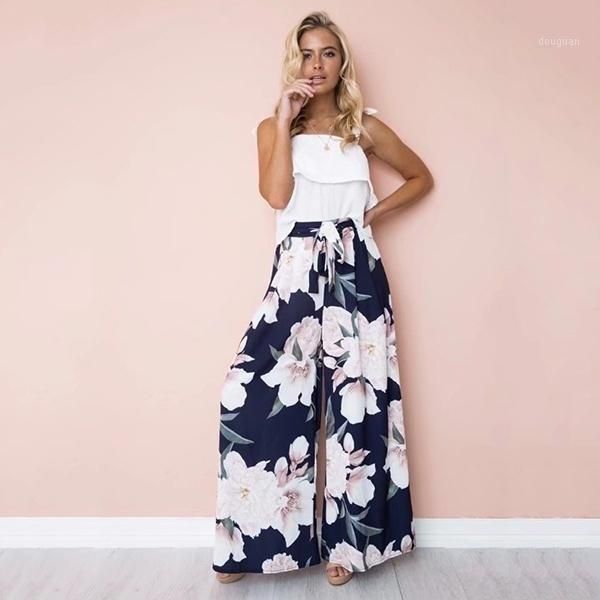 women's floral palazzo drawstring pants high waist wide leg culottes ladies loose casual long trousers & capris, Black;white
women's floral palazzo drawstring pants high waist wide leg culottes ladies loose casual long trousers & capris, Black;white