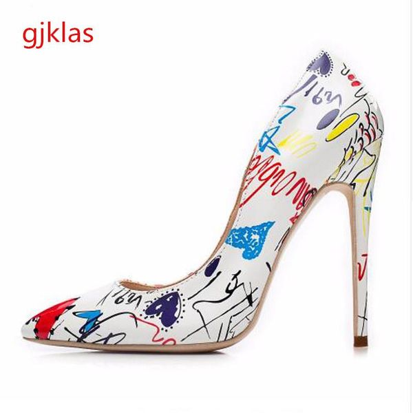 dress shoes pointed toe heels graffiti pumps big size women elegant high heel ladies stiletto party for, Black
dress shoes pointed toe heels graffiti pumps big size women elegant high heel ladies stiletto party for, Black
