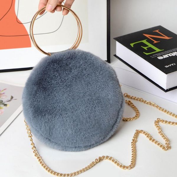 winter plush crossbody purse cute round chain shoulder bag ring handle handbags circle travel fluzzy satchel for women girls bags
winter plush crossbody purse cute round chain shoulder bag ring handle handbags circle travel fluzzy satchel for women girls bags