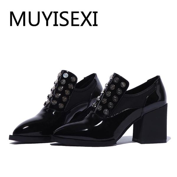 dress shoes women 6cm thick high heel platform pointed toe black genuine leather autumn pumps ty03 muyisexi
dress shoes women 6cm thick high heel platform pointed toe black genuine leather autumn pumps ty03 muyisexi
