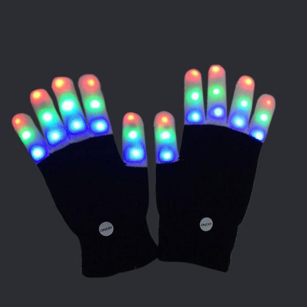 party decoration 1 pair led flashing magic gloves colorful finger glowing glove for halloween christmas glow accessories
party decoration 1 pair led flashing magic gloves colorful finger glowing glove for halloween christmas glow accessories