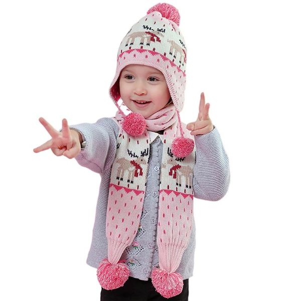 christmas cap scarf suit toddler baby girls beanie winter hat children for girl warm pink caps & hats, Yellow
christmas cap scarf suit toddler baby girls beanie winter hat children for girl warm pink caps & hats, Yellow