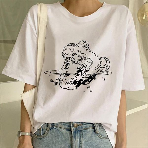 Summer Woman Moon Graphic Mens Tops Short Sleeve Harajuku Print Men And Women, White;black
Summer Woman Moon Graphic Mens Tops Short Sleeve Harajuku Print Men And Women, White;black