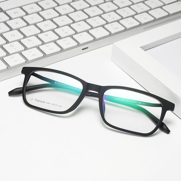 fashion sunglasses frames logorela 8347 full rim flexible frame pure titanium super light temple legs prescription eyeglasses optical glasse, Black
fashion sunglasses frames logorela 8347 full rim flexible frame pure titanium super light temple legs prescription eyeglasses optical glasse, Black