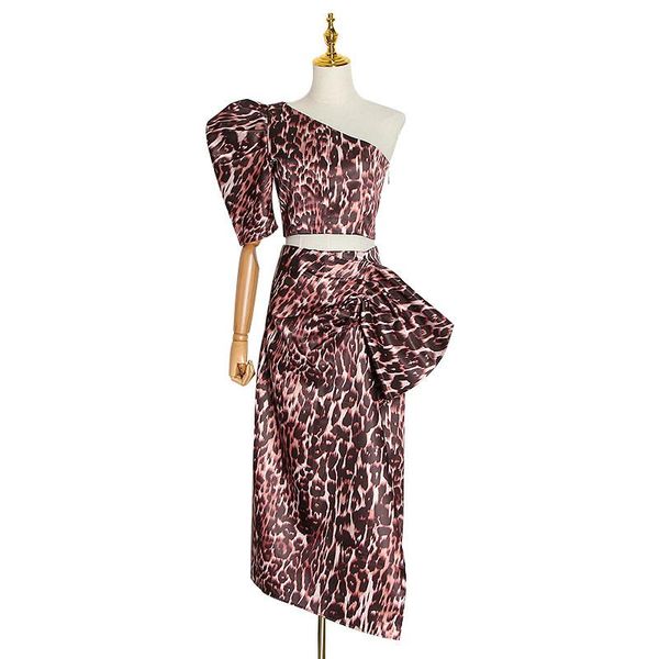 two piece dress asymmetrical set women slash neck puff sleeve short high waist side split skirt party suit for female, White
two piece dress asymmetrical set women slash neck puff sleeve short high waist side split skirt party suit for female, White