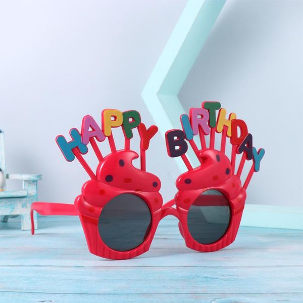 party decoration 2pcs birthday letter eye glasses funny cosplay decor prop (rainbow red)
party decoration 2pcs birthday letter eye glasses funny cosplay decor prop (rainbow red)