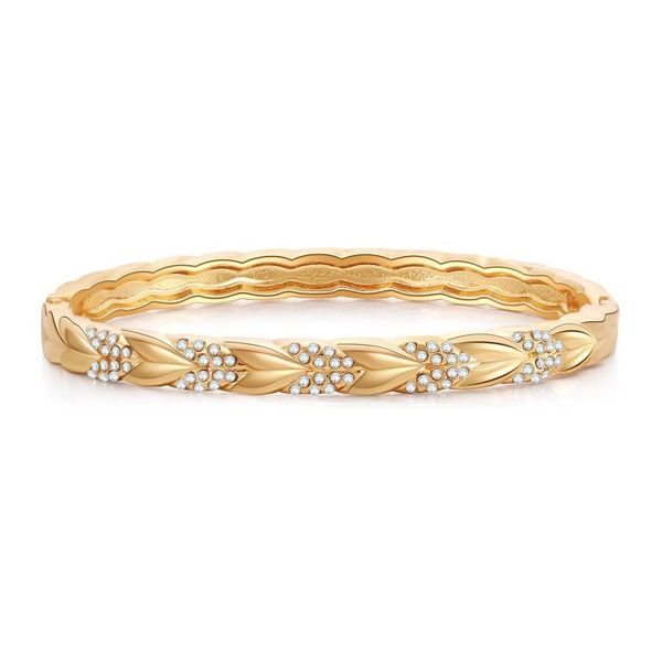 bangle ornapeadia wholesale alloy metal light for women leaf shaped with rhinestone bracelet charm bracelets, Black
bangle ornapeadia wholesale alloy metal light for women leaf shaped with rhinestone bracelet charm bracelets, Black