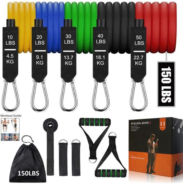 with door anchor resistance bands kit 11pcs fitness workout band set of 5 exercise elastic 150 lbs
with door anchor resistance bands kit 11pcs fitness workout band set of 5 exercise elastic 150 lbs
